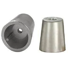 Zinc anode propeller, conical, 0.866-0.98inch shaft