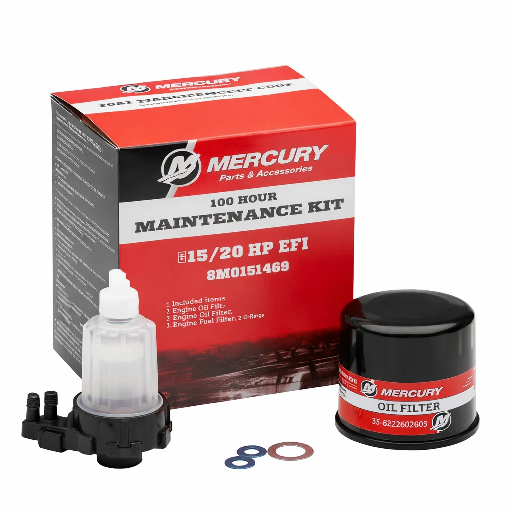 Mercury FourStroke EFI 100 Hour Maintenance Kit 8M0151469