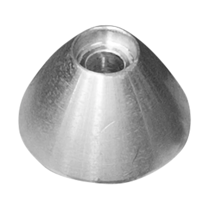 Aluminum anode Sidepower - Sleipner propeller nut Ø25.6 H.15.2, 31180
