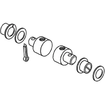 Seastar 3300 Brass Pivot Kit F/Ch4400& Ca27563P