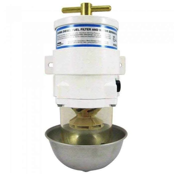 10 Micron Turbine Series Diesel Fuel Filter Assembly | Racor 500MA10