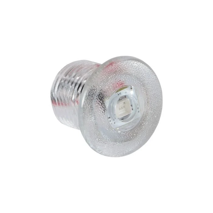Lumitec Newt Courtesy/Accent Blue LED Light Clear Finish 12v 4 Pack