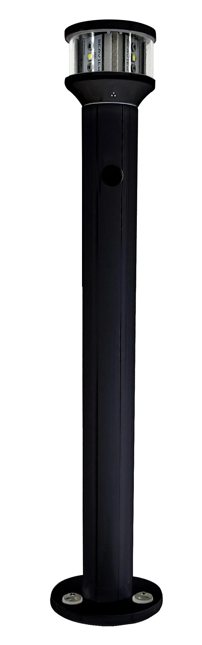 Seaview 24in Black Light Post With LTBLED12 Nav Light