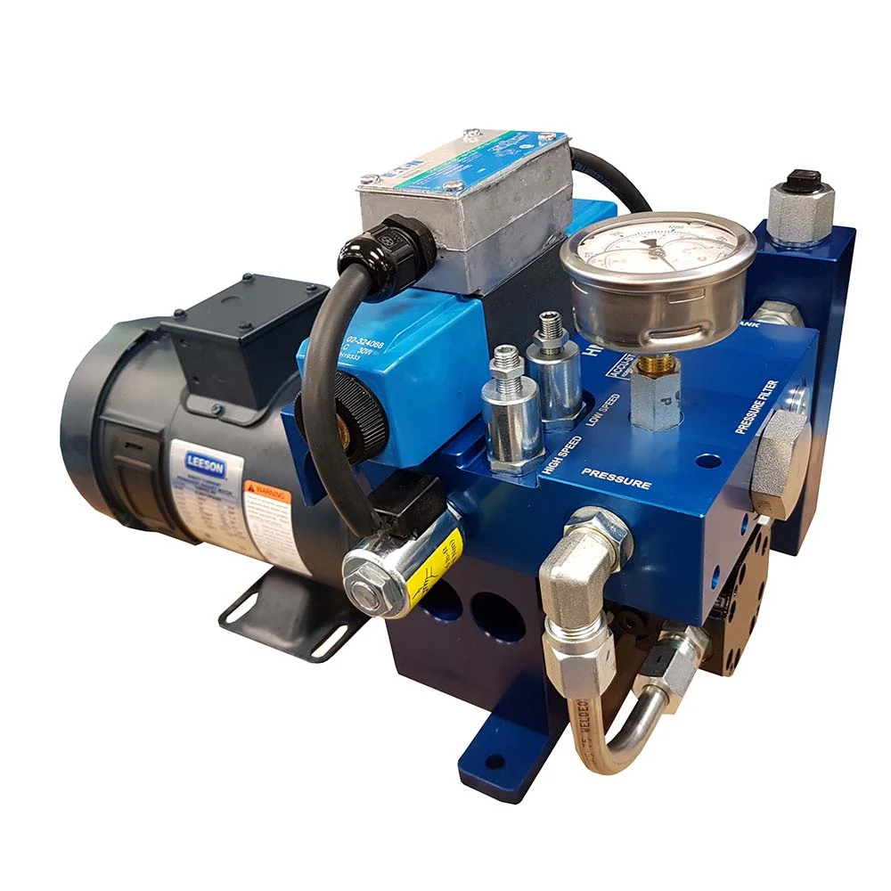 Accu-Steer HPU400-24 Hydraulic Power Pack Heavy-Duty Tank Model - 24V