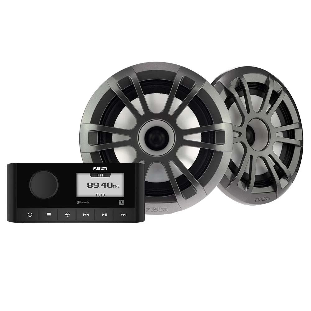 FUSION MS-RA60 & 6.5" EL Sports Speaker Kit