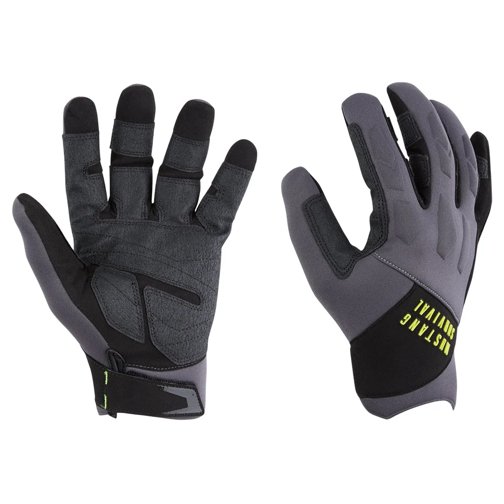 Mustang EP 3250 Full Finger Gloves - Grey/Black - X-Small