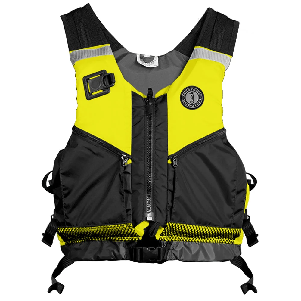 Mustang Operations Support Water Rescue Vest - Fluorescent Yellow Green/Black - M/L