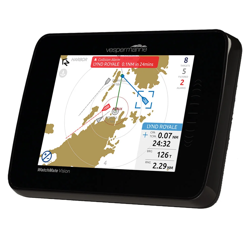 Vesper WatchMate Vision² smartAIS Transponder - Touchscreen Display