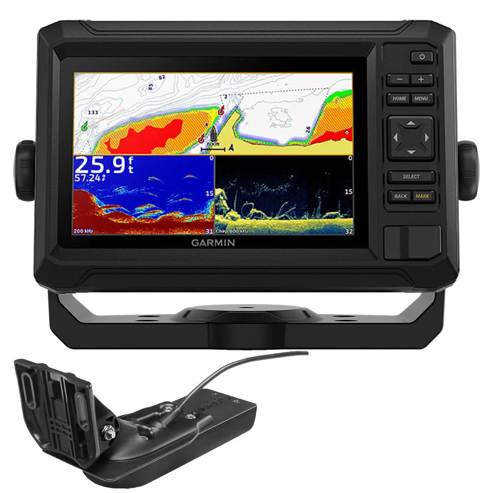 Garmin ECHOMAP™ UHD2 5" Chartplotter 54cv w/GT20-TM Transducer