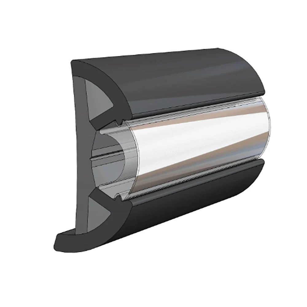 TACO SuproFlex Rub Rail - Large - 2.5" x 1" - Black