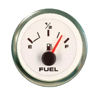 Sierra - Wht Prem Oil Pressure 0-80psi - 62542P