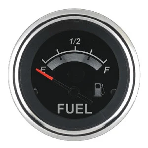 Sierra - Black Sterling Fuel Gauge - 67021P
