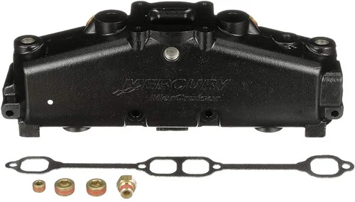 OEM MerCruiser 5.0 / 5.7 V8 Dry Joint Exhaust Manifold (2002+) 865735a02 8M0185794
