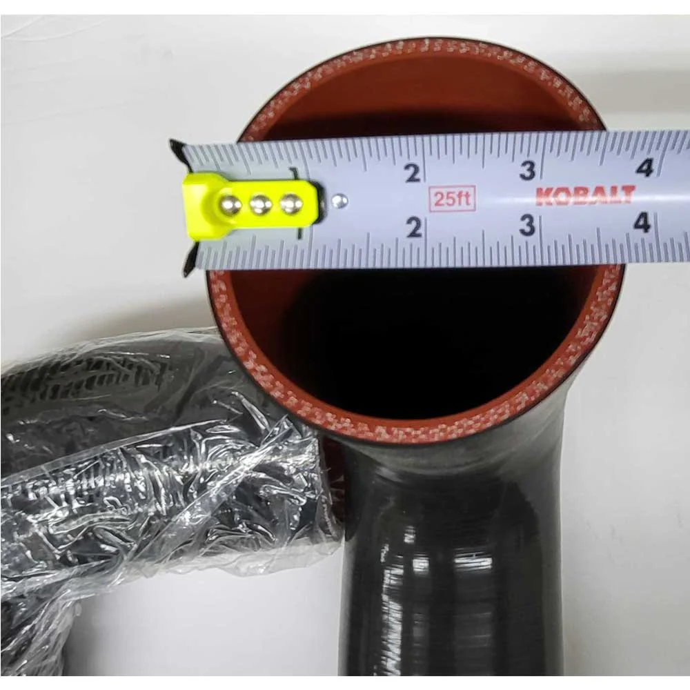 Rubber Elbow For Muffler Kit Supra Moomba Skiers Choice 3.5" Inlet W/15° Angle - 3.5" Outlet OEM 100701
