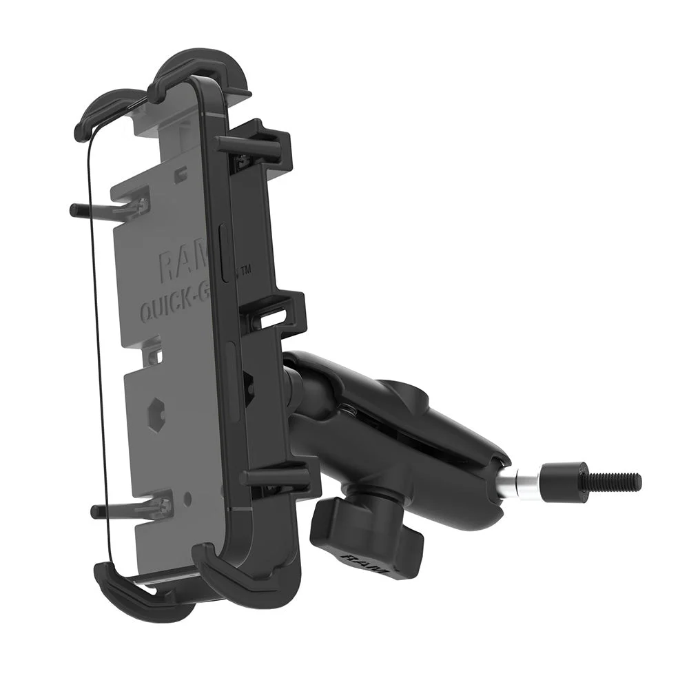 RAM Mount RAM® Quick-Grip™ XL Phone Mount w/Grab Handle M6 Bolt Base