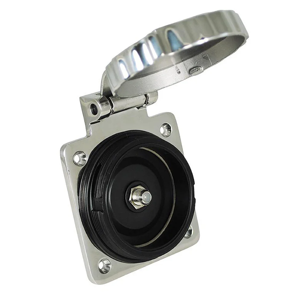 Marinco Stainless Steel Cable TV & Internet Easy Lock Inlet