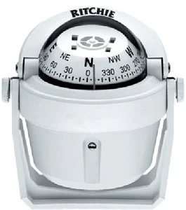 Ritchie Navigation - Explorer Compass White-bkt/mt - B-51WCLM