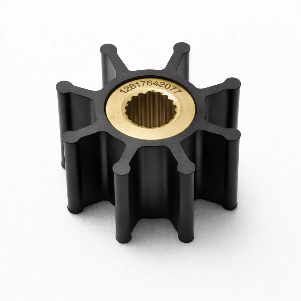 Yanmar Water Pump Impeller 128176-42071 - 1GM10 Marine Diesel Engine