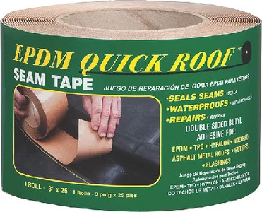 Cofair Products - Butly Seam Tape 3 X25' Black - BST325