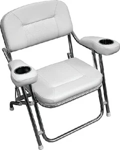 Wise Seating - Deck Chair W/ Dual Cupholders - 3367-784