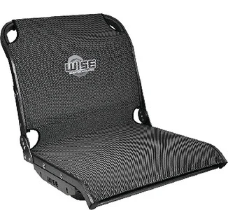 Wise Seating - Grey Aerox Mid Back - 3374-1800