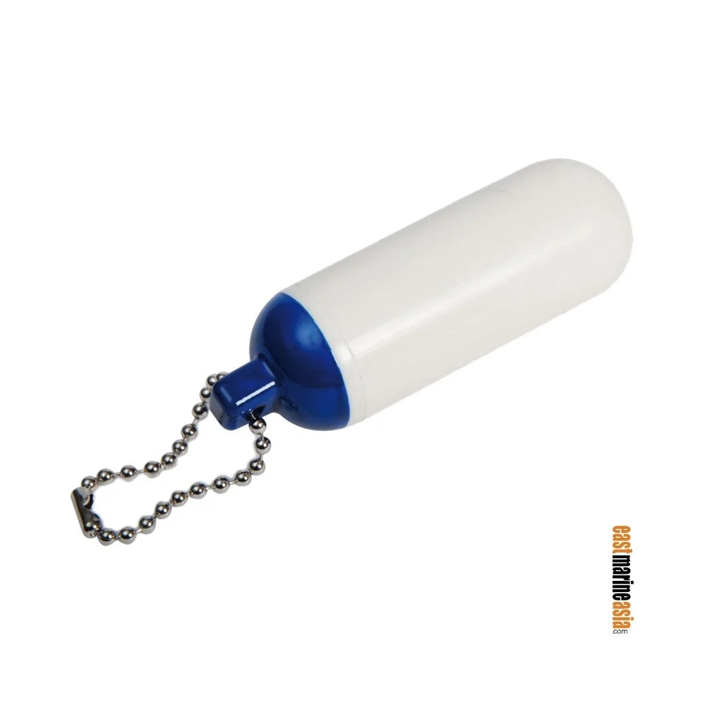 Fender-Shaped Floating Key Ring / Key Chain