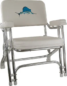 Springfield Marine - Deck Chair W/ Sail Fish Embr. - 1080021-EMB