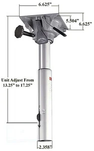 Springfield Marine - Power Rise Plug-in Pedestal - 1300601-AP