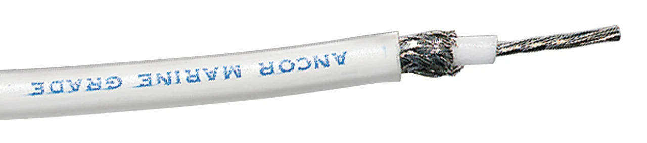 Ancor - 250' Rg 59u Tv/vcr Coax Cable (151025)