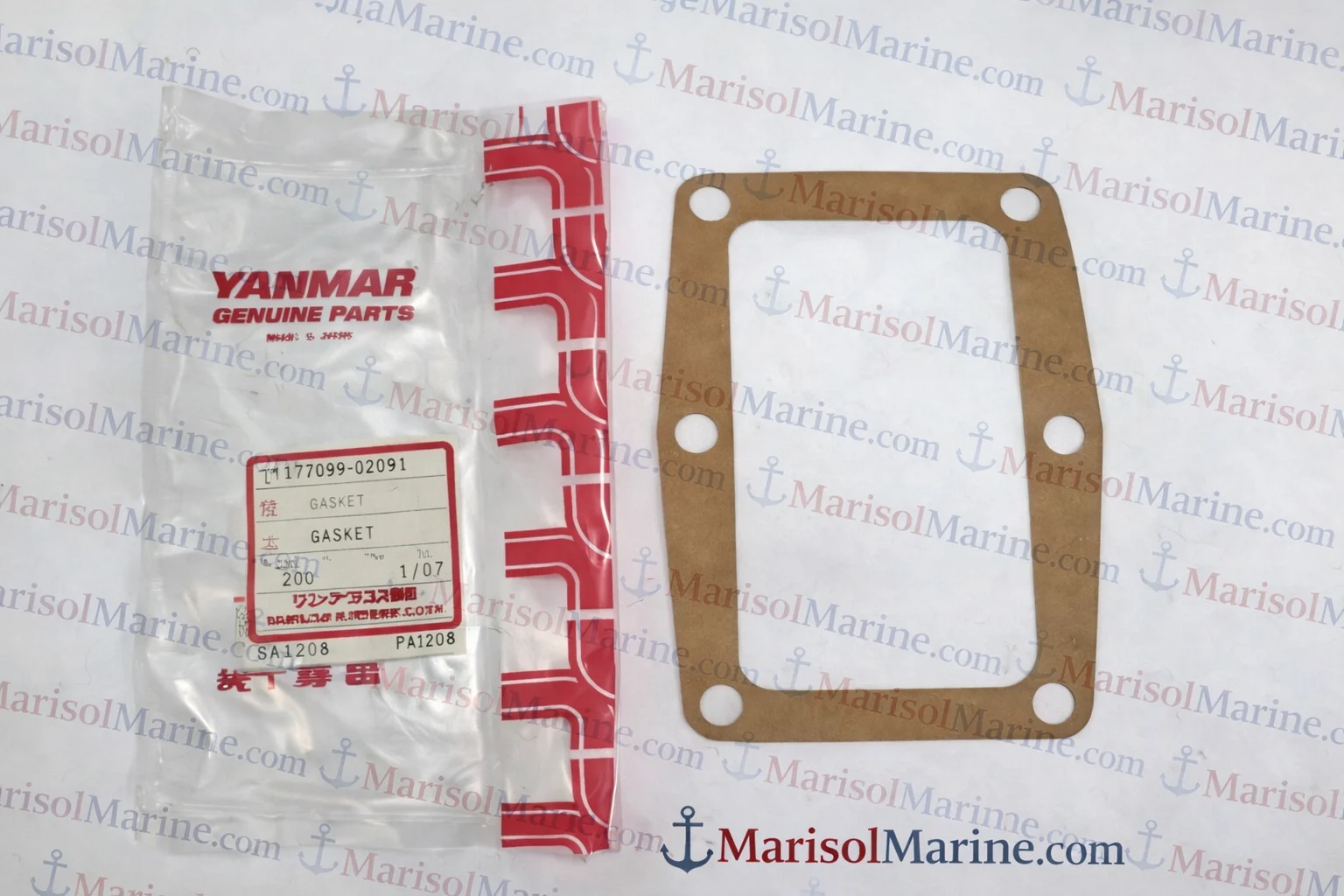 Yanmar Marine Engine Gasket - Part #177099-02091