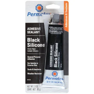 Permatex Black. Silicone Adhesive Sealant 81158