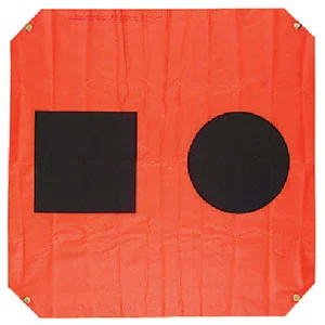 Orion Safety Products 3'X3' Orange Distress Flag 925