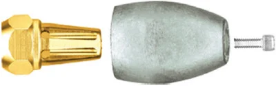 Martyr Anodes - Prop Nut Kit Bravo Iii Zinc - CMPNDZF14UNS