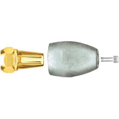 Martyr Anodes Prop Nut Kit Bravo III Zinc Cmpndzf14Uns