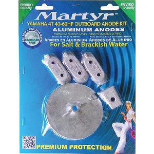 Martyr Anodes Anode-Yamaha 4T 40-60 Hp Ob Aluminum Cmy4060Kita