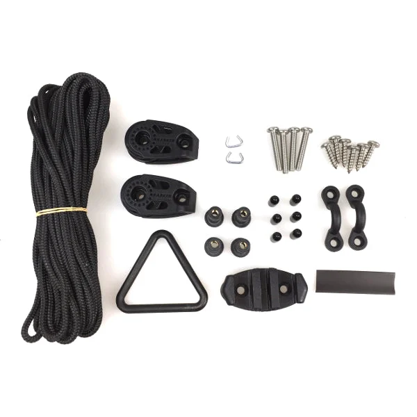 Yakgear Deluxe Anchor Trolley With Pulleys – Marine Boat Replacement Part