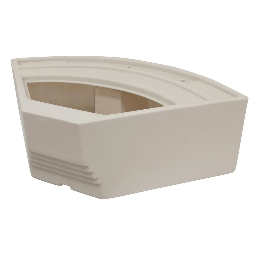 Wise Seating Premier Series 28' Corner Seat Base – Marine Boat Replacement Part