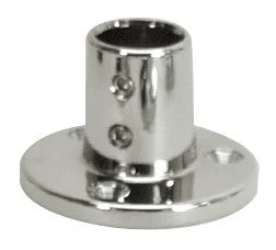 Whitecap Ind C.P. Zamac 7/8' - 90O Round Base – Marine Boat Replacement Part