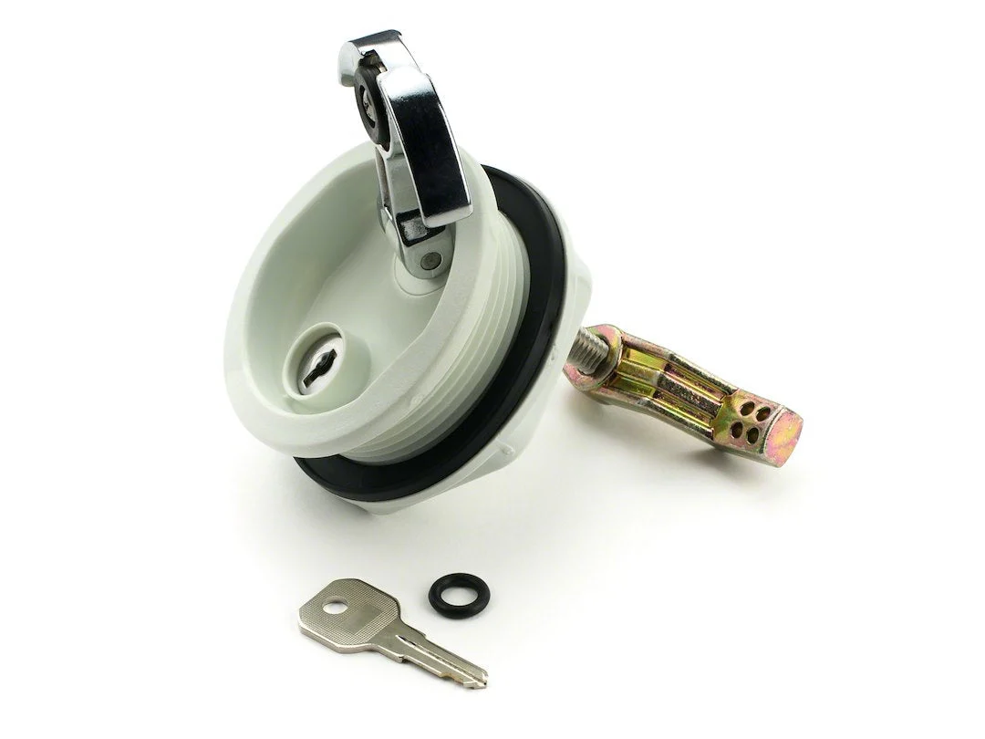Whitecap Ind White Locking T-Handle – Marine Boat Replacement Part