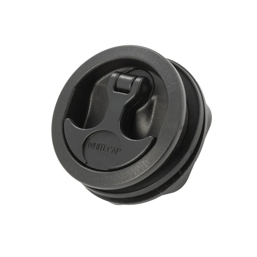Whitecap Ind Pkgd. Black Nylon T-Handle (Locking – Marine Boat Replacement Part