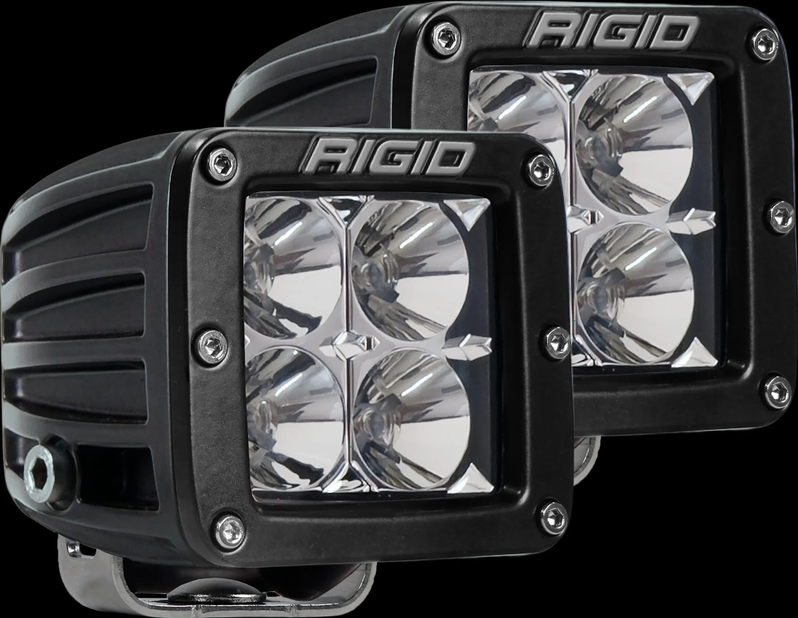 Rigid Industries D-Series Pro Flood Surface Mount Pair – Marine Boat Replacement Part