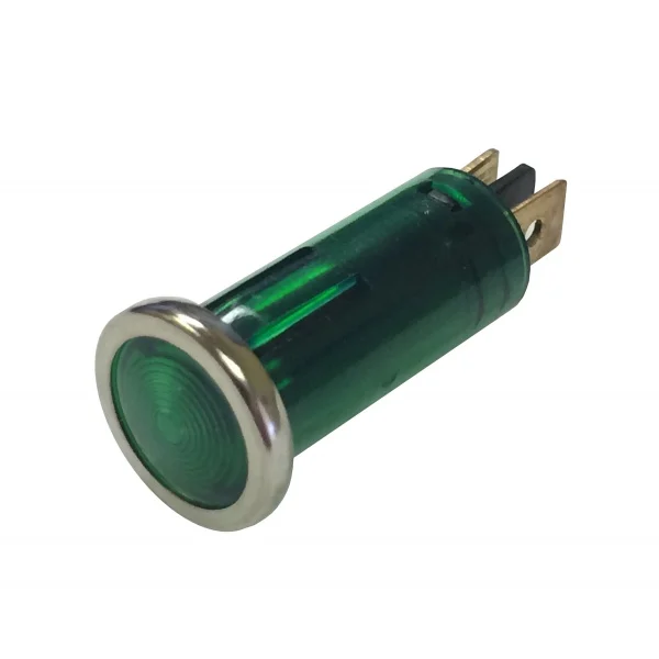 Wirthco Indctr Lgt-1/2' Rnd-Green – Marine Electrical Replacement Part