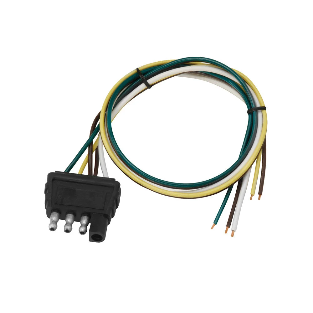 Wesbar 4-Flat Trailer End Connector 18' W – Marine Electrical Replacement Part