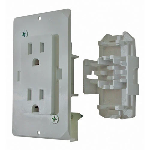 20 Amp Receptacle Wht – Marine Boat Replacement Part