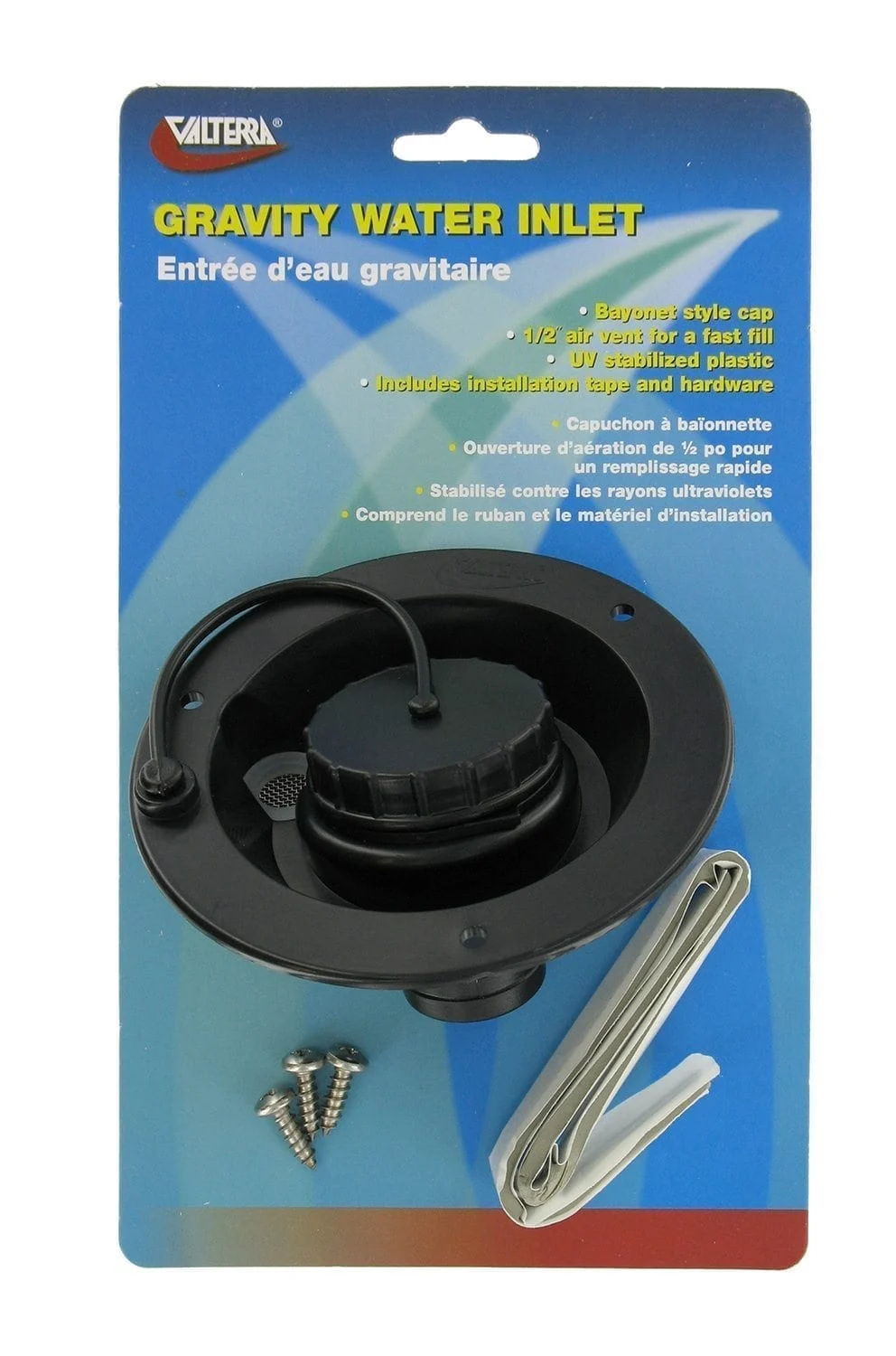 Gravity Water Inlet Black – Boat Pump & Plumbing Part