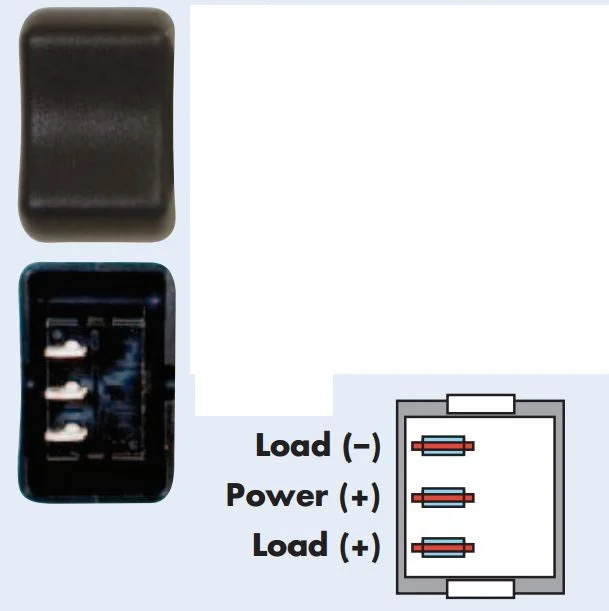 Bl Rk (Spdt) On/Off/On – Marine Boat Replacement Part