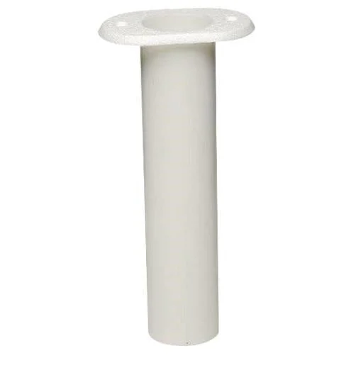 T-H Marine Flat Top Rod Holder - Fish White