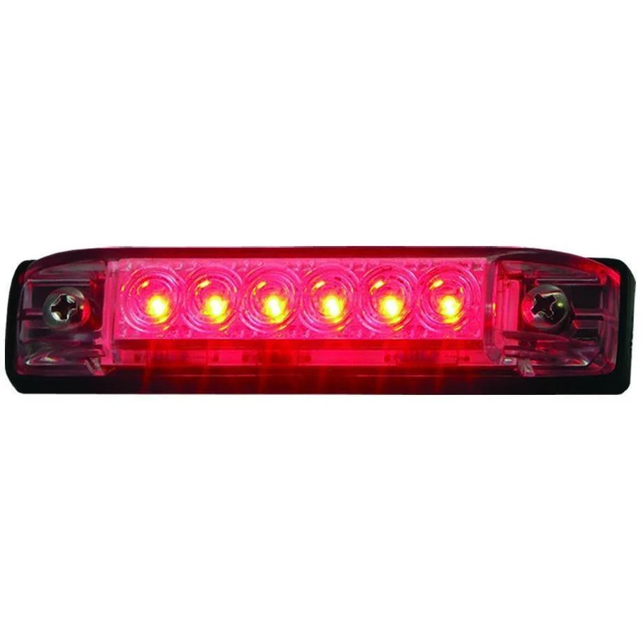 T-H Marine 4' Red Slim Line LED