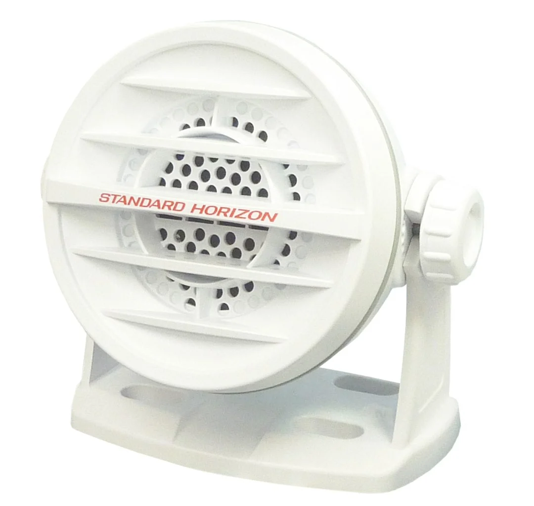 Standard External VHF Speaker White – Marine Boat Replacement Part