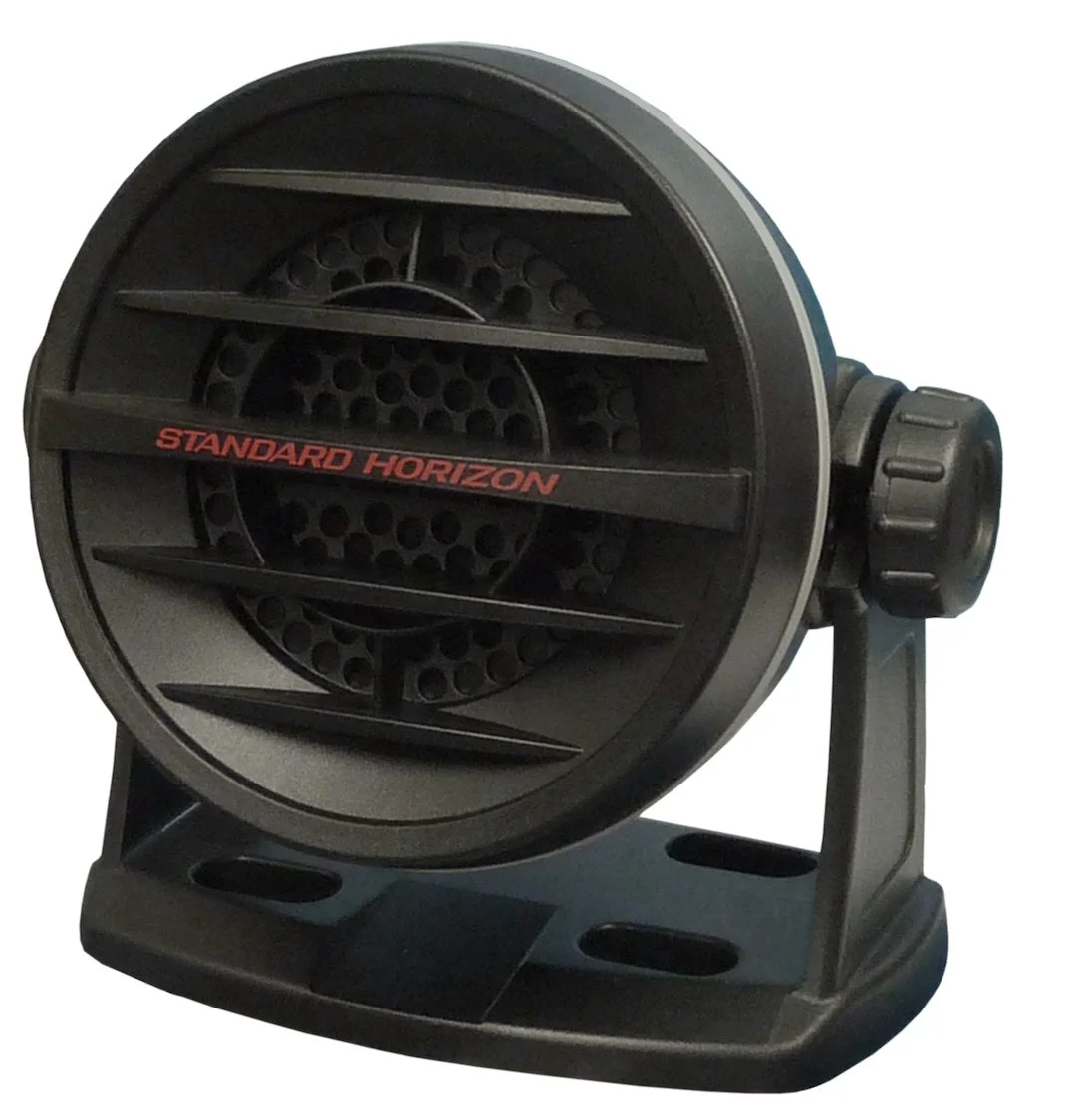 Standard External VHF Speaker Black – Marine Electrical Replacement Part
